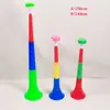 Cuerno Telescópico de Tres Secciones, Accesorios para Animación para Aficionados Deportivos, Accesorios para Animación para la Copa del Mundo, Juguetes para Niños