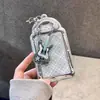 Suporte de Cartão Gatinho Fofo Rock Bass PVC para Fãs 3 Polegadas Pequeno para Cartão Polaroid Armazenamento Moldura Protetora para Cartão Bolsa Pingente