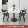 Mesa de Centro, Sala de Estar, Uso Doméstico, Conjunto de Mesa e Cadeiras para Negociação, Mesa Redonda Pequena Simples para Varanda, Mesa de Recepção para Lazer
