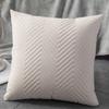 Fronha de veludo acolchoado Amazon sem enchimento, almofada decorativa para casa, capa de almofada para cabeceira, capa de almofada simples para sofá.