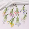 Aliento de Bebé de Goma Suave Simulada Estilo Liu Yifei Accesorio para el Cabello Flores Falsas Pasador DIY Corona Accesorios para Ropa Arreglo Floral de Boda