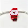 Colgante de muñeca de Navidad de felpa de dibujos animados, broche de felpa, accesorios rellenos de algodón, colgante de felpa, accesorios para ropa