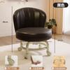 Banqueta Baixa Versátil e Casual para Patinação com Encosto, Banqueta Baixa para Casa com Bebê, Banqueta de Lazer para Sala de Estar, Banqueta para Poupar a Cintura, Cadeira Confortável para Sentar por Longos Períodos