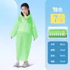Capa de Chuva Descartável, Espessa, Embalada Individualmente, Capa de Chuva Pe Infantil, Capa de Chuva Portátil de Cartão para Viagem, Proteção contra Chuva para Caminhada