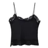 Comércio Exterior Roupas Femininas Primavera 2026 Estilo Europeu e Americano Top de Alça de Seda Cetim + Conjunto de Shorts com Botões para Mulheres D17024/5
