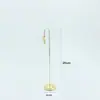 Clip de Nota Vertical Metálico Casual, Clip de Escritorio con Mensaje Personalizado, Clip para Fotos, Clip Decorativo para Tarjetas, Clip Fijo Pequeño