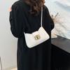 Diseño Nicho Celebridad de Internet Textura Bolso de Axila para Mujer 2025 Estilo K Nueva Moda Bolso de Hombro Bolso Cruzado