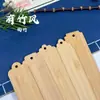 Nan Bambú Grabado Contenido Grabado Láser Hecho a Mano DIY Bambú Marcador Creativo Colgante Cultural y Creativo Regalo Estudiante