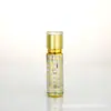 Botella de Vidrio para Perfume Galvanizada Personalizada, Botella con Atomizador de Presión, Botella Portátil para Muestras de Aceite Esencial Estampada en Oro, Botella Vacía, Cosméticos de Alta Gama