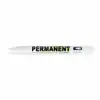 Plumón resaltador blanco impermeable, punta de 1.0 mm, para arte dibujado a mano, bocetos y libros de colorear DIY