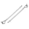 Cadena de extensión para collar y pulsera con cierre de hebilla de langosta de oro de 14/18 quilates que conserva el color, accesorios de joyería hechos a mano.