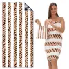 B104 Milhões de Peças em Estoque Amazon Mais Vendido Toalha de Praia Dupla Face em Fleece Suporta Design Personalizado Toalha de Surf e Toalha Esportiva