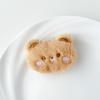 Nuevo broche de peluche de dibujos animados, joyería de animales, accesorios de bricolaje, linda muñeca, accesorios para muñecas, accesorios para bolsas de ropa