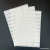 Etiquetas Adesivas de Papel Couchê Etiquetas para Impressão em Papel Kraft A4 Etiquetas para Impressão em Papel Couchê