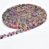Faixa de strass de 1cm com broca de cola quente, tira de cristal, acessórios para roupas, sapatos, bolsa, calças, material DIY, acessórios