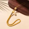 Corrente de Celular Lanyard Gato da Sorte Bodhi Fofo Pingente DIY Anti-Perda Anti-Queda Alça para Capa de Celular Venda por Atacado