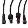 Cable de Alimentación Impermeable M14 Personalizado, Cable Impermeable de 2 Hilos Solar para Exteriores, Cable con Conector Macho-Hembra de Aviación de 3 Hilos