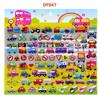 Pegatinas de Burbujas Grandes para Estéreo de Coche para Niños, Niños Pequeños y Bebés, Recuerdos, Premios de Jardín de Infancia, Pegatinas de Vehículos de Construcción