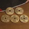 Moedas Chinesas de Cinco Imperadores em Latão Estilo Antigo, Moedas da Dinastia Qin e Han, Moedas de Cobre Estilo Antigo Song e Yuan, Moedas de Cobre para Pressionar o Limiar
