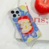 Funda para iPhone 17 Pro con Resina y Purpurina para Pintura al Óleo, Funda Protectora Anti-Caídas para Apple 15/12, Funda Protectora Soñadora