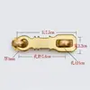 Hebilla de Cerradura Antigua China Hebilla de Cobre Puro Hebilla de Puerta Perno de Puerta Cerradura de Puerta de Madera Maciza Antigua Almohadilla de Nariz Candado de Nariz Perno Completamente de Cobre