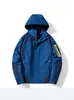 Jaqueta Impermeável Masculina Explorer para Uso Externo Jaqueta Masculina Outono Nova Cor Blocada Marca Tendência Estilo Montanha Jaqueta Casual para Casal Masculino