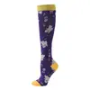 Calcetines de compresión deportivos unisex para pantorrillas, más de 200 estilos de calcetines de compresión largos para saltar la cuerda y correr, directo de fábrica