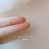 Mini Pendientes Exquisitos Delicados de Plata Pura para Mujer, Pendientes Simples de Lujo Ligero Super Hada, Nuevos Pendientes de Clip de Moda 2026 para Orejas No Perforadas