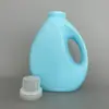 Botella Vacía Detergente para Ropa 2L Gran Capacidad Plástico PE Espesado Botella Rellenable Venta al por Mayor Botella Detergente para Ropa Cubo de Plástico Botella de Plástico