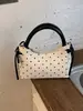 Bolso de Mano de Lunares de Nicho Estilo Coreano 2026 Nuevo Versátil de Moda Fresco Bolso de Hombro Bolso Cruzado para Mujer