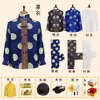 Fabricante Atacadista de Roupas Funerárias, Suprimentos Funerários, Roupas Funerárias Brancas, Conjunto Completo de Roupas Funerárias de Brocado Nuvem Algodão Puro Espessado