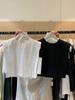 Wensen Online Estilo Coreano Estilo Normcore Camisa de Lino para Mujer Verano Cuello Redondo Jersey Sin Mangas Top 81972