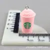 Funda para Teléfono Móvil Taza de Café Pegamento de Crema Adornos de Bebida en Miniatura Botella de Paisaje Accesorios Micro Accesorios de Resina para Bricolaje Venta al por Mayor