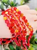 Cuentas redondas de cristal de Pujiang para pasteles 6/8/10/12 mm corte espejo redondo DIY pendientes collar accesorios