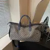 Bolsa de Viaje Portátil para Viajes Cortos para Mujer, Ligera, Gran Capacidad, Bolso de Equipaje de Almacenamiento Moderno, Bolsa para Deportes Yoga Fitness