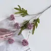 Amazon Dente-de-leão Flores Artificiais Buquê Decoração de Cena Crisântemo Ping Pong de Alta Qualidade Flores de Casamento Flores Artificiais