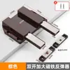 Rebotador de Puerta de Armario Tipo Empuje Autoelástico Alto Manija de Puerta Sin Tirador Cajón Puerta de Gabinete Succión Magnética Automática Botón de Presión Perlas