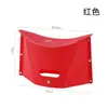 Silla Plegable Portátil de Plástico Mini Pequeña Silla Artefacto para Exteriores Taburete para Acampar Viajes Tren Viajes