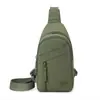 Bolso Cruzado Repelente al Agua para Deportes al Aire Libre, Unisex, Bolso de Hombro Sencillo, Gran Capacidad, Portátil, Bolso de Pecho de Moda