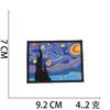 Planchado Mixto Astronauta Bordado Calcomanías de Tela Nave Espacial Parche para Ropa Calcomanías Olas Dibujos Animados Cabeza de Hongo Marcas Bordadas