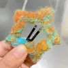 Pinza para el pelo de estrella esponjosa simple estilo coreano, Pasador de pelo de estrella de cinco puntas de peluche para chica estilo Ins, Lindo accesorio para el pelo