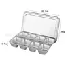 Caja de condimentos de acero inoxidable 304 con tapa, caja de condimentos para cocina doméstica, juego combinado comercial, frasco de condimentos integrado con múltiples compartimentos