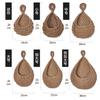 Colgante de pared transfronterizo para almacenamiento de verduras, frutero, nido de pájaro colgante de pared, bolsillo de red con forma de gota de agua, colgante de pared tejido a mano con cuerda de algodón