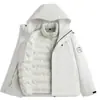 Jaqueta outdoor três em um estilo Luotuo para mulheres conjunto de duas peças super bonito para homens vestuário à prova de vento e chuva para viagens caminhadas montanhismo