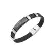 2025 Nueva Pulsera de Silicona Letras Inglesas Joyería de Pareja de Alta Gama Fabricante de Fuente Exclusiva Transfronteriza