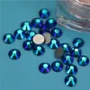 En stock Capland AB color plano diamante SS3-SS40 vidrio plano Diamante ropa de baile pegar diamante taladro de uñas