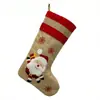 Meias de Natal Saco de Presente Decorações de Natal Meias de Natal Grandes Presentes Meias de Doce Enfeites Sheintemu