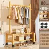 Varal de roupas interno, adequado para quartos e varandas, um cabideiro doméstico, um varal de roupas móvel e autoportante