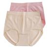 Calzones de Algodón sin Costuras para Mujer Tallas Plus, Cintura Media-Alta, para Figuras Curvilíneas, Alta Elasticidad, que se Ajustan a la Cadera, Primavera