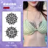 Adesivos de Tatuagem para Peito Privado Adesivos de Tatuagem Tentação para Mulheres, Duradouros, Estilo Casal, Padrão Sexy de Seio Grande, À Prova d'Água para Mulheres